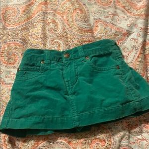Toddler Corduroy skirt